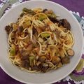 El cooksnap de Kitus1983 cuando hizo Espaguetis con champiñones, ajos, cayena y alcaparras.