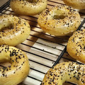 El cooksnap de Arianne cuando hizo Bagels Caseros.