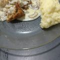 El cooksnap de Abi contessi cuando hizo Salsa de champiñones.