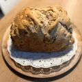 El cooksnap de Mar Gil cuando hizo Pan dulce de nueces y pasas con suero leche en panificadora lidl.
