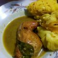 Cooksnap dari archiecook untuk resep Roti Jala kuah Kari Ayam