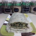 El cooksnap de Fernanda Oyarzún cuando hizo Budín de espinaca.