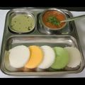 ushma prakash mevada's cooksnap of when they made ઇડલી સંભાર ચટણી(idli sambhar recipe in gujarati).