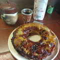 El cooksnap de Pato Aros cuando hizo Torta de manzana invertida.