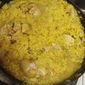 El cooksnap de Sandra Español herrera cuando hizo Arroz con pollo al curry.