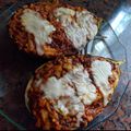 El cooksnap de Maruu Requena cuando hizo Berenjenas rellenas.