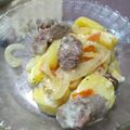 El cooksnap de Paola Vázquez cuando hizo Gratín de papa y chorizo.
