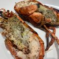 Bob's cooksnap of when they made Butter & Garlic Lobster 🦞.