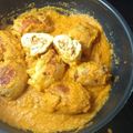 El cooksnap de antoniacr1964 cuando hizo Muslos de pollo rellenos de queso de cabra y sobrasada en salsa.