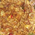 Cooksnap dari Dina Dwi untuk resep 492. Kering Kentang Tempe Kriuk Pedas Manis