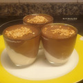 El cooksnap de Neka del Villar cuando hizo Tarta dos chocolates con Lotus en vasitos 🥧.