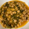 El cooksnap de NCC cuando hizo Potaje de garbanzos fácil con espinacas y calabaza.