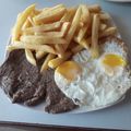 El cooksnap de Teresita Felíz cuando hizo Bistec a lo pobre.