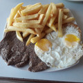 El cooksnap de Teresita Felíz cuando hizo Bistec a lo pobre.