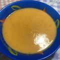 El cooksnap de Naza Fernández cuando hizo Sopa caliente de tomate.