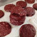 Tris 's cooksnap of when they made Redvelvet cookies.