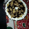 El cooksnap de Marta Rojo cuando hizo Tarta de banana split.