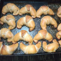 El cooksnap de Miriam Bogado Frías cuando hizo Medialunas fáciles y económicas!! Rellenas de dulce de leche 🥐.
