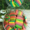 Cooksnap dari Dapur neetasyl untuk resep Lidah Kucing Rainbow (Tanpa Cetakan)