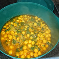 El cooksnap de Mary cuando hizo Potaje de garbanzos, espinacas y bacalao en olla rápida.