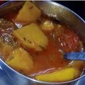 kosha patel's cooksnap of when they made Aloo Matar Paneer Subji.