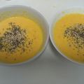 El cooksnap de Tamara Méndez López cuando hizo Crema de zanahoria con leche de coco y jengibre. Deliciosa!.