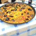 El cooksnap de Esther Ariza Sánchez cuando hizo Paella de marisco.