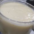 Naureen Khan Lodhi's cooksnap of when they made Mango shake.