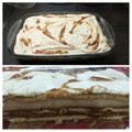 El cooksnap de Fer Cordon cuando hizo Postre de vainillas con crema pastelera y dulce de leche.