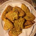 El cooksnap de Heidy cuando hizo Tostones.