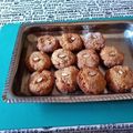 El cooksnap de Juana Arrieta cuando hizo Mini galletitas de coco, banana chía🌞,avena y naranja🍊🍊.