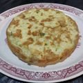 El cooksnap de Analía Verónica Izaz cuando hizo Tortilla de papa hervida.