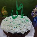 کوک اسنپ kadbanoogary 🇮🇷 بعد از امتحان کردن ایده تریین کیک عید غدیر💚.