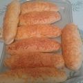 Borosné Kiss Tünde Cooksnap-ja, amikor elkészítette a(z) Sajtos stangli receptet.