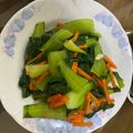 龔信元 的 蒜香青江菜 cooksnap