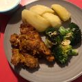 Cooksnap Katarzyna Mroczek z czasów, kiedy przygotował Nuggetsy z puree ziemniaczano brokułowym.