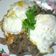 El cooksnap de Liz Garay cuando hizo Bifes con cebollas y huevos.