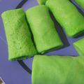 Cooksnap dari Septy Tyta untuk resep Dadar Gulung isi Unti Kelapa (tips membuat kulit bopeng cantik)