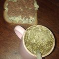 El cooksnap de Beluu Claisse cuando hizo Huevos revueltos con palta, sobre pan integral 😋.