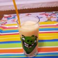 El cooksnap de ISA cuando hizo Batido de piña y platano.