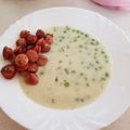 Manna Bajnok Cooksnap-ja, amikor elkészítette a(z) Borsófőzelék receptet.