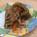 Shweta Bajaj's cooksnap of when they made પનીર કાઠી રોલ (Paneer Kathi Roll Recipe In Gujarati).