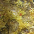 El cooksnap de David Noviembre cuando hizo Arroz con conejo.