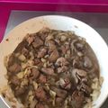 El cooksnap de J Manuel Unzueta Moyano cuando hizo Higaditos de pollo encebollados😄.