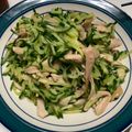 恐龍媽媽下廚記🦖 的 雞胸肉涼拌小黃瓜 cooksnap