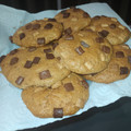 El cooksnap de sara cuando hizo Cookies veganas con centro de chocolate.