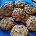 El cooksnap de Luly Aguirre cuando hizo Galletitas de avena y arándanos.