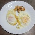 El cooksnap de Tonysantos cuando hizo Huevos fritos con jamón.