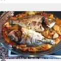 El cooksnap de Eva Martinez cuando hizo Dorada al horno con patatas y verdura.