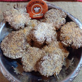 El cooksnap de Nancy Amestoy cuando hizo Galletas de Avena y Pasas con Baño de Chocolate.